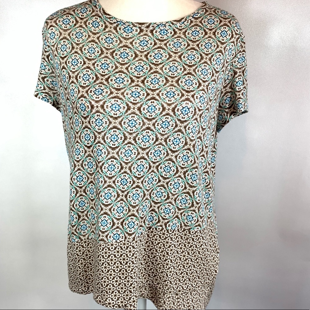 🥰 Pretty J Jill Linen Pull Over Shirt